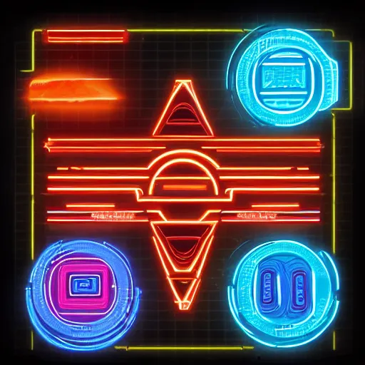 Image similar to new level of tron 1 9 8 2