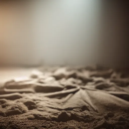 Prompt: commercial shot of the dusty thing you found behind your couch, dramatic beautiful lighting, 8k photgraphy, 50mm f1.8, macro