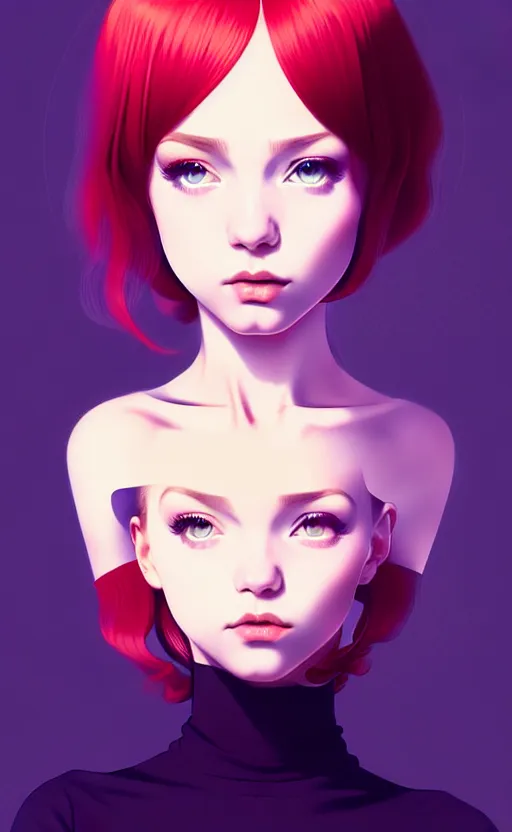 Image similar to a beautiful young british alternative music singer. optical illusion art by ilya kuvshinov lois van baarle ross tran range murata artgerm katsuhiro otomo norman rockwell. highly detailed intricately sharp focus mystically trending deviantart, pinterest, vogue italia, unreal engine 5, 4 k uhd image