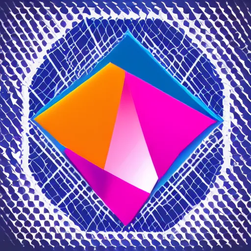 Prompt: a text logo of a company called kiteet made in a geometrical 8 0 s vector art style and where the letters resemble shards of crystals