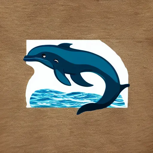 Image similar to scary monster dolphin