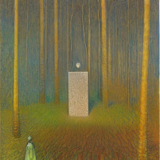 Image similar to blooming transparent tall forest square haddock halite bench spook, by odilon redon and jean giraud and jarosław jasnikowski, charcoal drawing, impressionism, oil on canvas