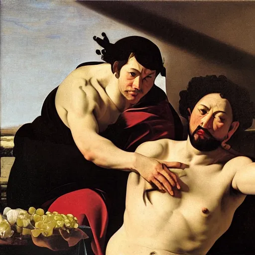 Image similar to foo by caravaggio