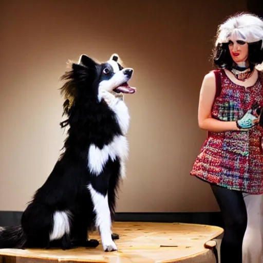 Border collie hotsell dressed up