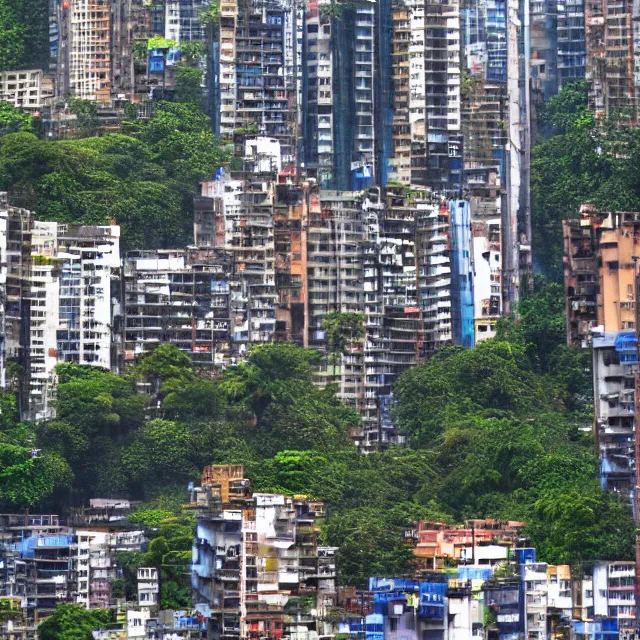 Prompt: streets of mumbai, future, mossy buildings, high fidelity, uncompressed png