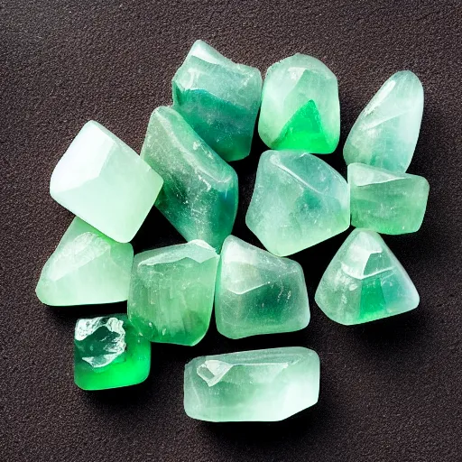 Image similar to green fluorite crystals