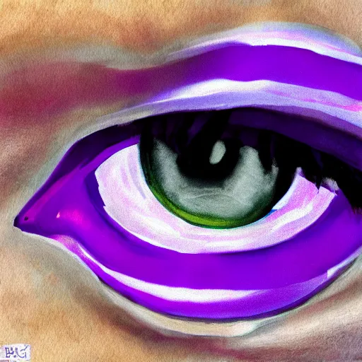 Prompt: preteen, purple eyes, small purple tentacle, photorealism, 4k,