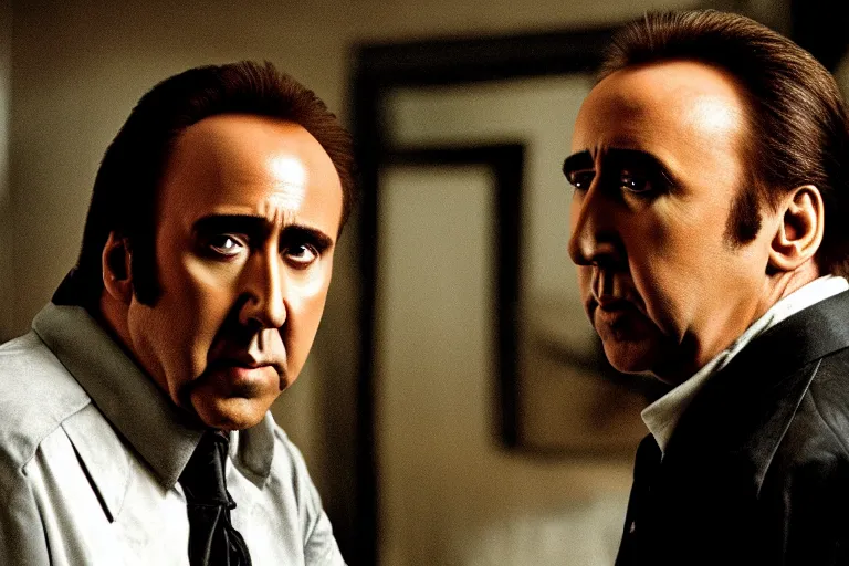 Prompt: Nicolas cage gruu high resolution still film