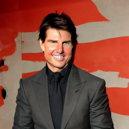 Image similar to tom cruise with black eye