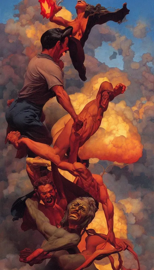 Image similar to rage, by thomas blackshear