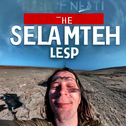 Image similar to photo of the last selphy of humanity