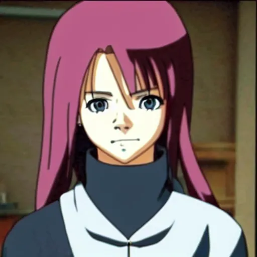 Image similar to emma watson screenshot from naruto (1999) anime emma watson as naruto uzamaki