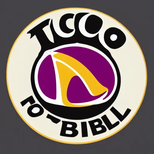 Prompt: Taco bell logo, photo