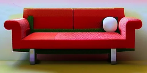 Image similar to Super Mario themed couch