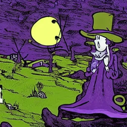 Image similar to lovecraftian horror in moominvalley