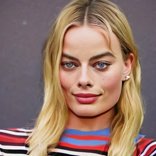 margot robbie in a schoolgirl outfit, photorealistic | Stable Diffusion