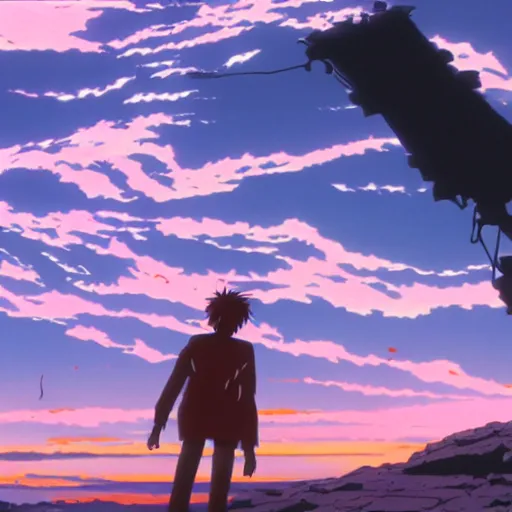Prompt: the end of evangelion, 4K