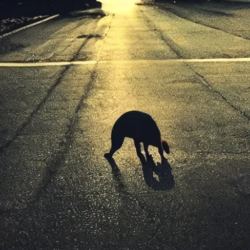 Image similar to barking angry dog photo dramatic lighting