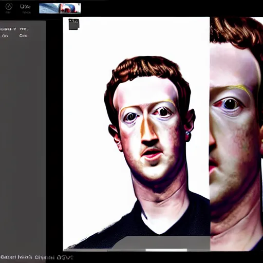 Prompt: Mark Zuckerberg wearing a suite made of hair, highly detailed, high contrast, beautiful lighting, award winning, trending on art station, 8k