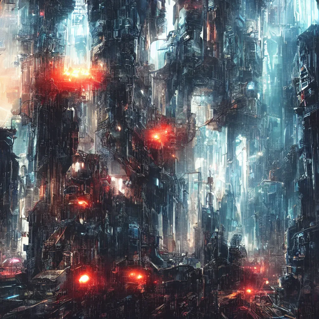 Prompt: the cover of a science fiction, cyberpunk, post-apocalyptic, Age of Imagination novel titled 'The Last Breath'