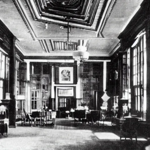 Image similar to british colonial club interior in the 1 9 2 0 s