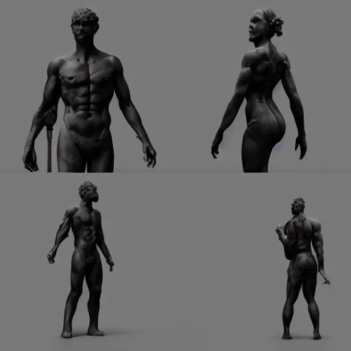 Image similar to zbrush model figure krisztian hartmann