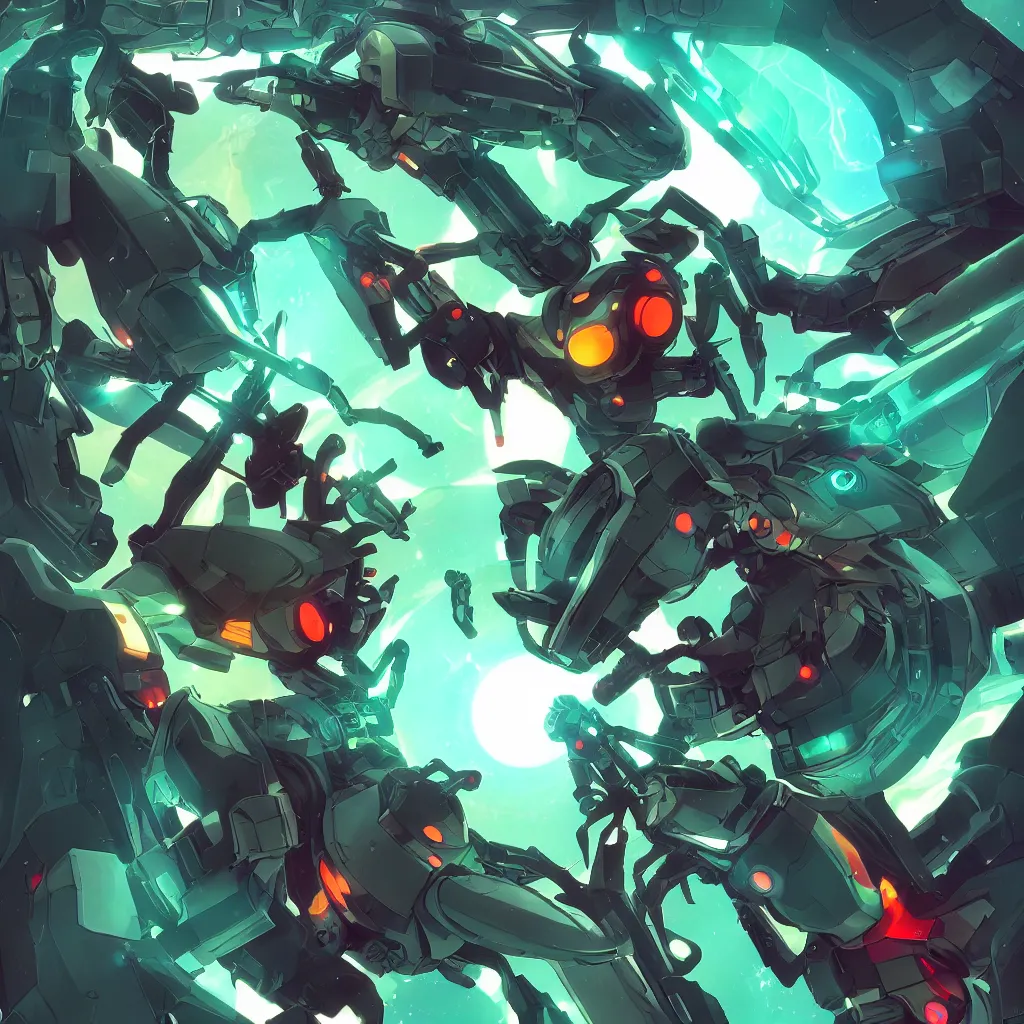 Image similar to amazing colors. Sci-fi kshatriya in style of cytus and deemo, mysterious vibes, set in half-life 2, beautiful with eerie vibes, very inspirational, very stylish, surrealistic, perfect digital art, mystical journey in strange world, bastion game