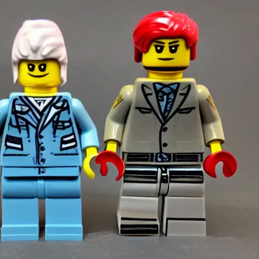 Prompt: Florida man Lego Minifigure