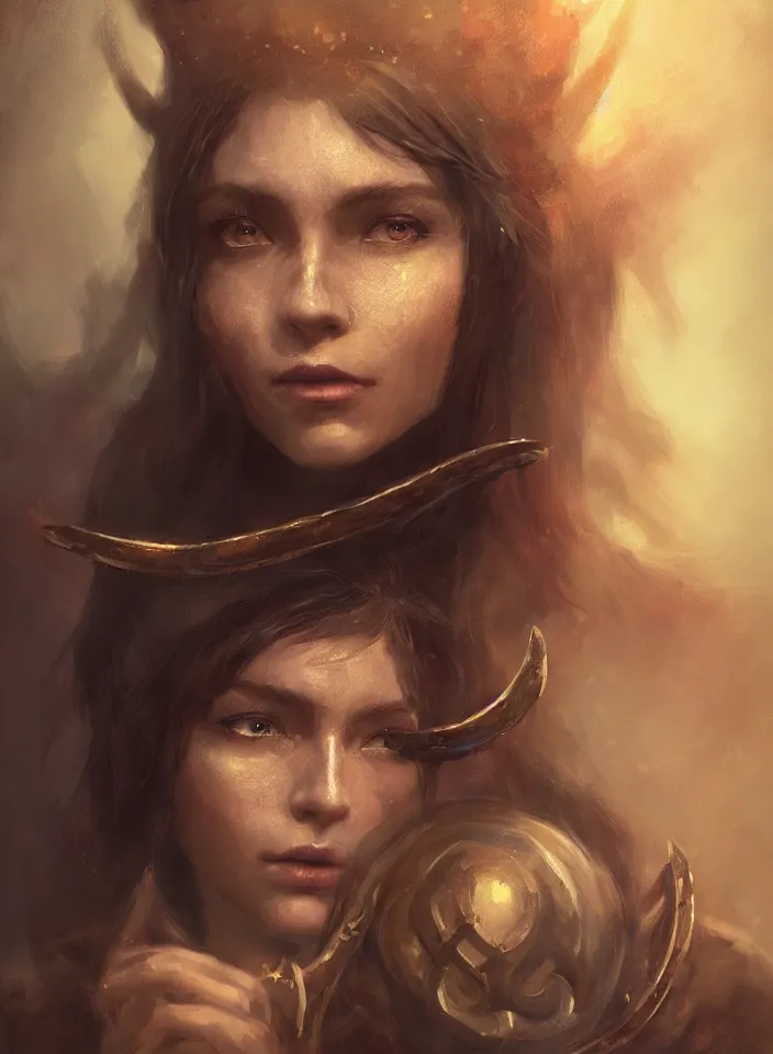 Prompt: a face portrait of a beautiful girl as a bard from skyrim, fantasy setting, beautiful face, cold colors, soft lighting, atmospheric, cinematic, moody, in the style of diego koi, gina heyer, luiz escanuela, art by alyssa monk, hyperrealism, rule of thirds, golden ratio, oil on canvas, 8 k