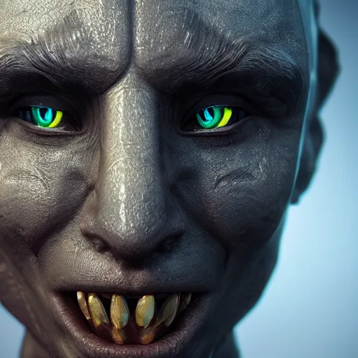 Image similar to human with a face of a dragon, close up face, extremely detailed, unreal engine, trending on artstation