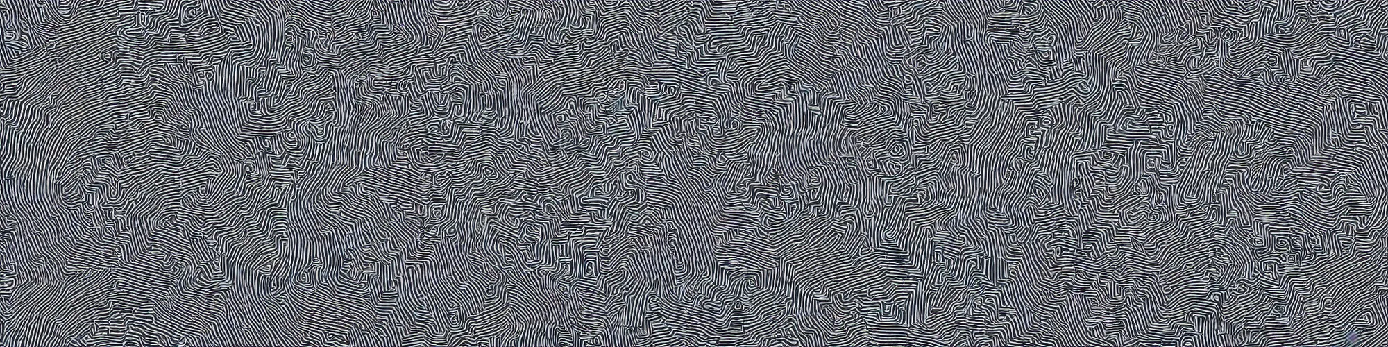 Image similar to flying over the surface of the death star, abstract pattern