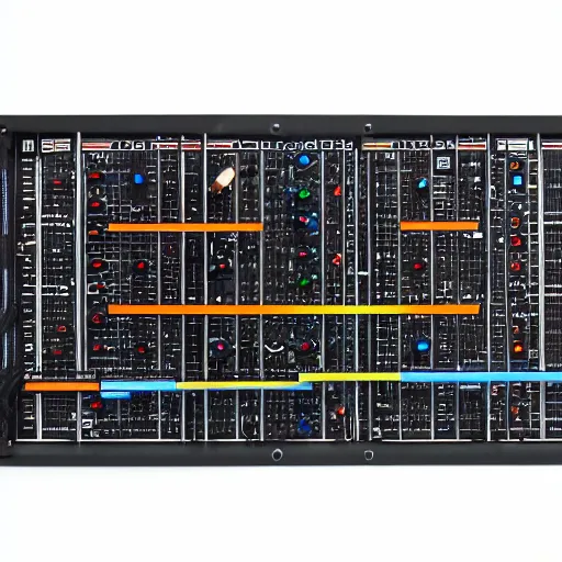 Image similar to eurorack modular synthesizer