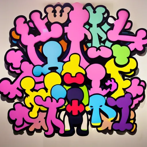 Image similar to kaws artwork