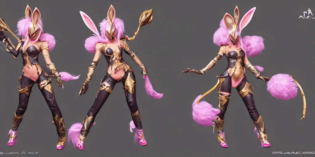 Battle Bunny Riven on Behance