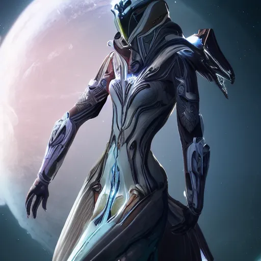 Image similar to cinematic, hyperdetailed elegant beautiful stunning futuristic oracle in jedi clothes, warframe, destiny, octane