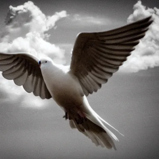 Image similar to dove!!!!!!!!, wings, flying, ascending, earth, curvature, photography, space, atmosphere, atmospheric, epic