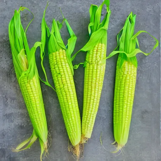 Image similar to glow in the dark corn