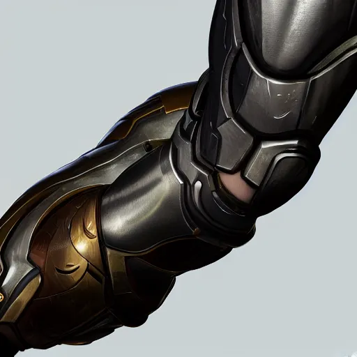 Image similar to a prosthetic leg inspired by the armor of samus aran, hyperdetailed, artstation, cgsociety, 8k