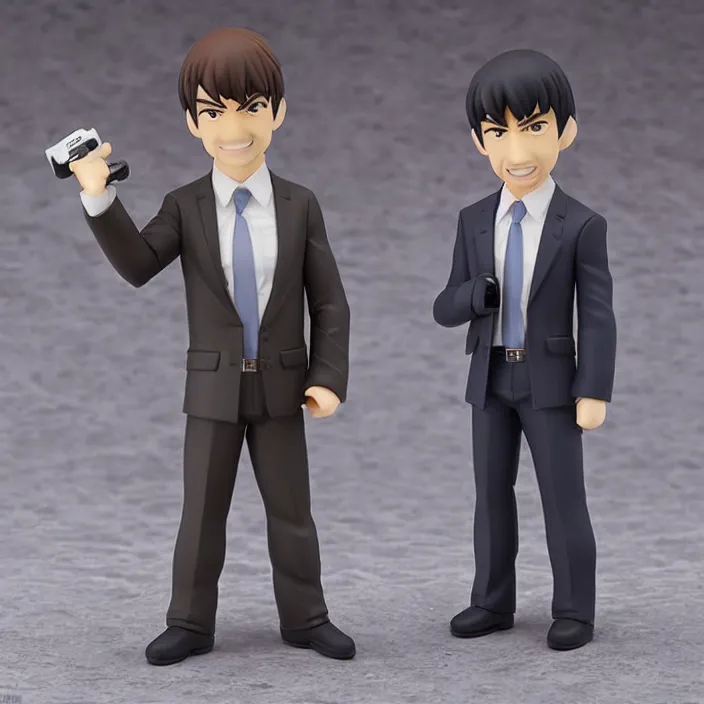 Image similar to Nathan Fielder, An anime Nendoroid of Nathan Fielder, figurine, detailed product photo