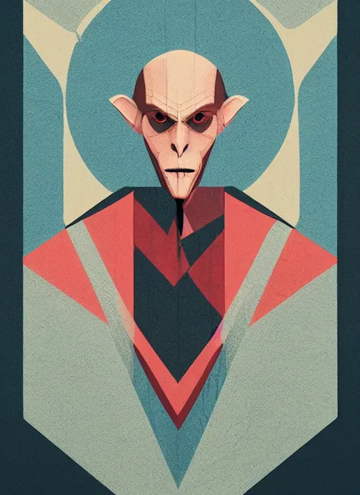 Image similar to symmetry!! portrait of the nosferatu by sachin teng, organic, cables, matte painting, geometric shapes, hard edges! graffiti, street art