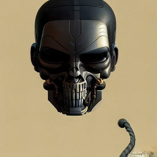 Image similar to face icon stylized minimalist terminator dark fate, loftis, cory behance hd by jesper ejsing, by rhads, makoto shinkai and lois van baarle, ilya kuvshinov, rossdraws global illumination