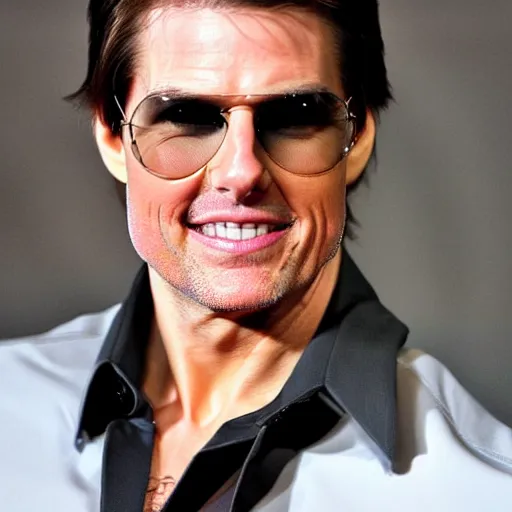 Prompt: photo of tom cruise with a long white beard - n 4