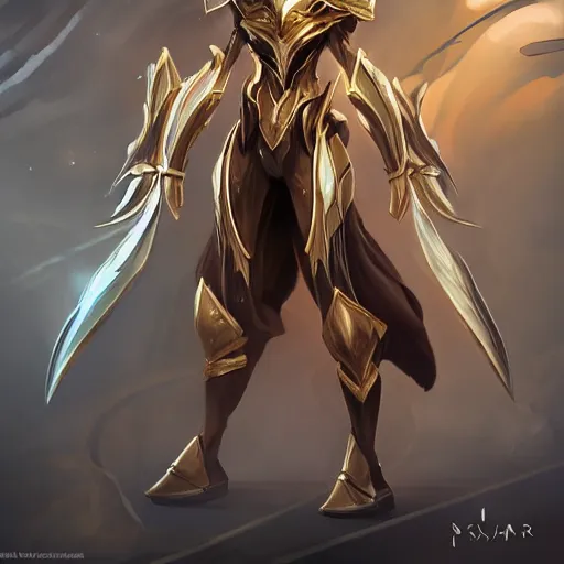 Image similar to cinematic, hyperdetailed elegant beautiful stunning league of legends azir armor fanart, warframe, destiny, octane