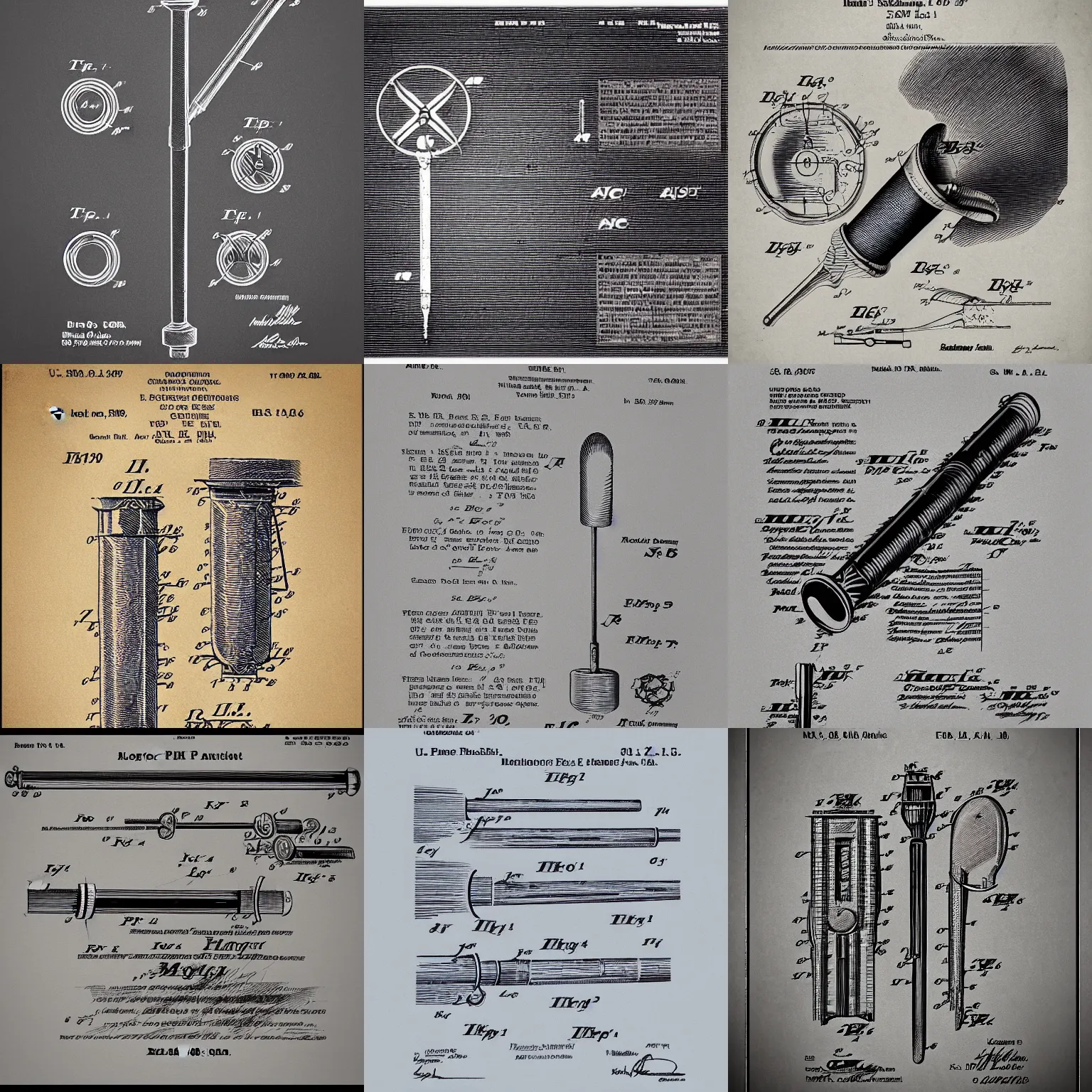 Prompt: US Patent of a magic wand.