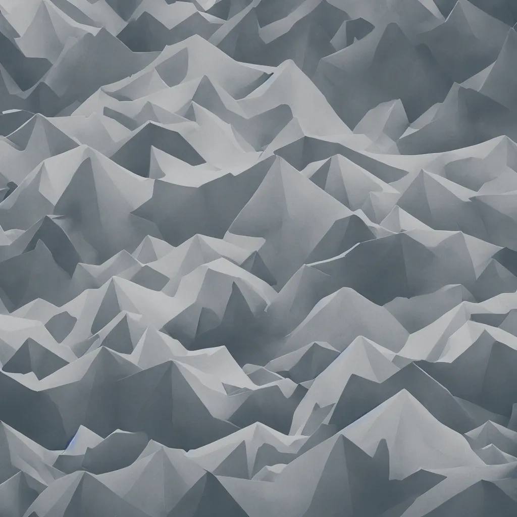 Image similar to photo of a origami hill with decorative floral patterns, realistic origami clouds with stripped patterns. impressive, majestic, very atmospheric, cinematic, stunning, masterpiece, romantic, trending in artstation, very detailed. 4 k