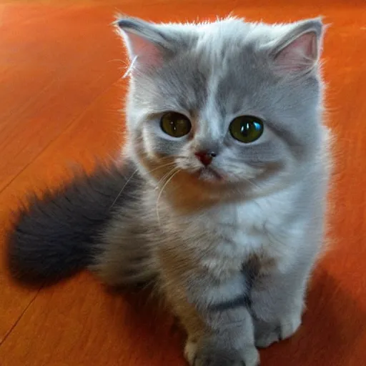 Image similar to munchkin cat fursona