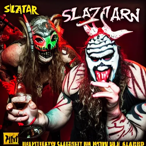 Prompt: Sleazy P Martini from GWAR
