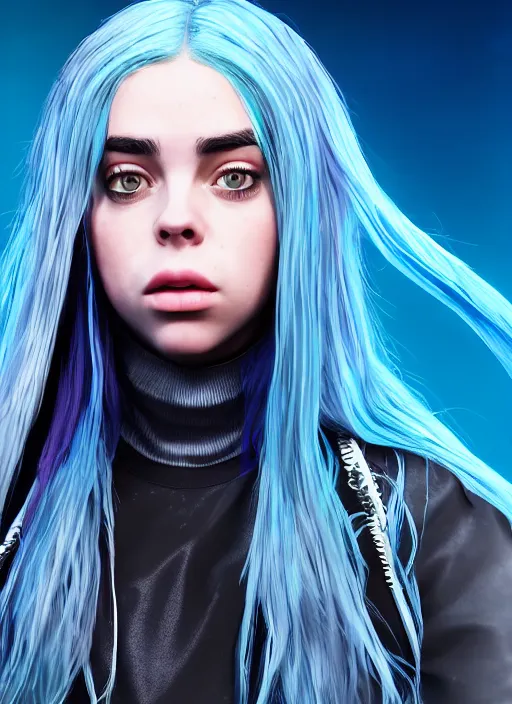 Image similar to Billie Eilish as a fortnite video game character, unreal engine render, 4k !dream Madison Beer as a video game character, digital art, unreal engine, unreal engine render, blender render, render, 4k, coherent