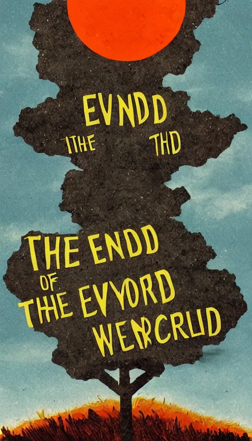 Prompt: the end of the world, by david eichenberg