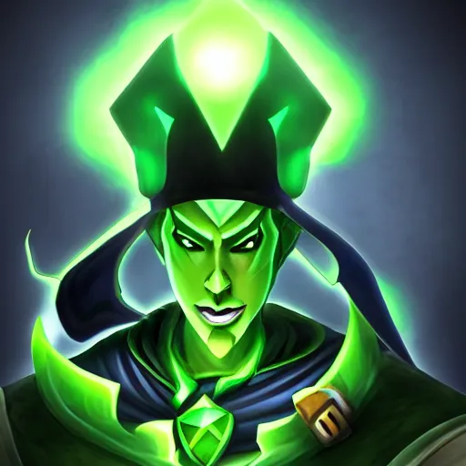 Image similar to rubick from dota 2